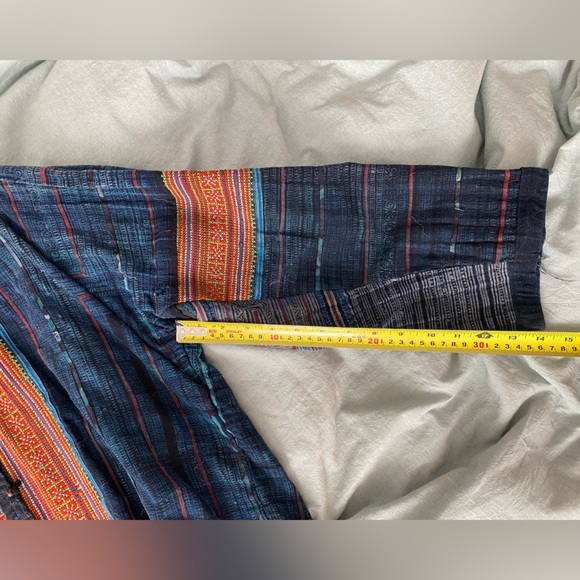 Unique unisex handmade embroidered shirt/jacket - Picture 7 of 9